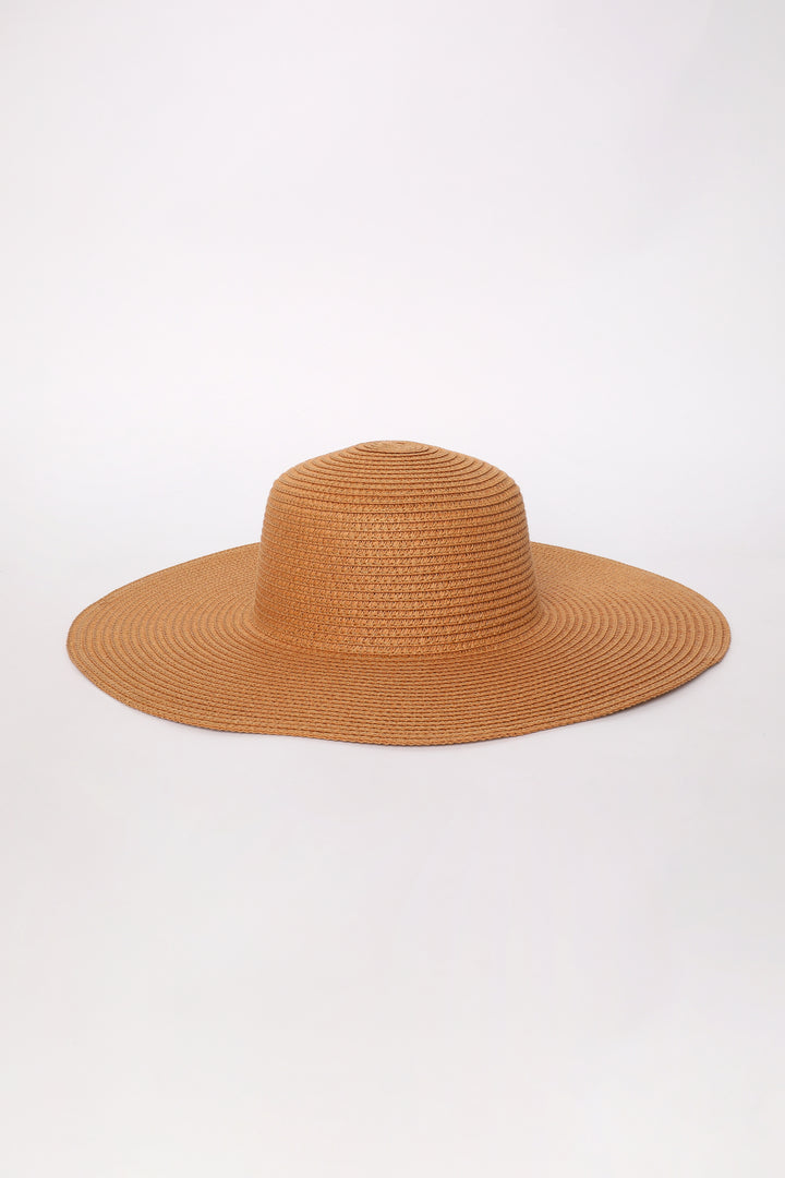 Straw Big Hat Camel