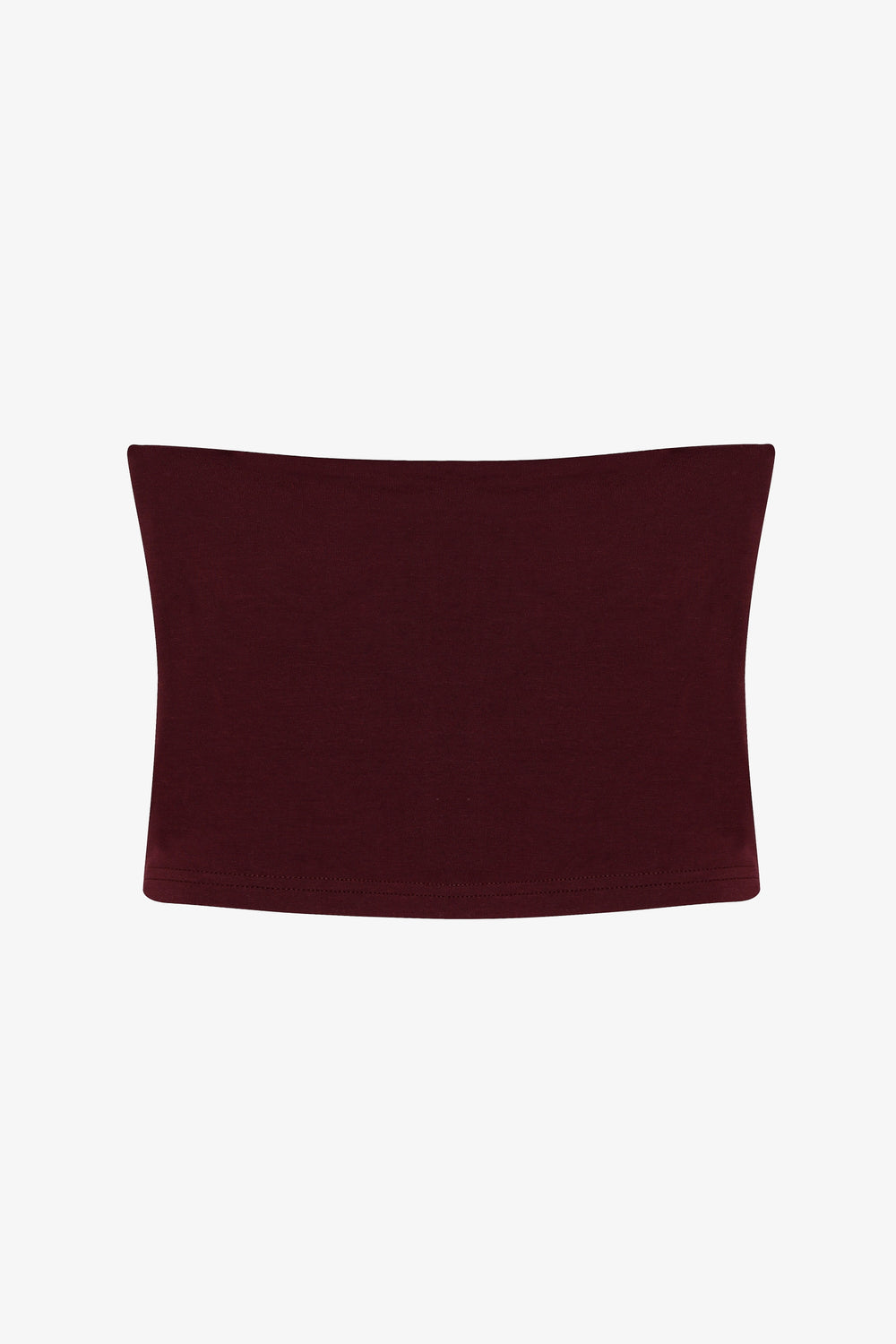 Basic Büstiyer Bluz Bordo