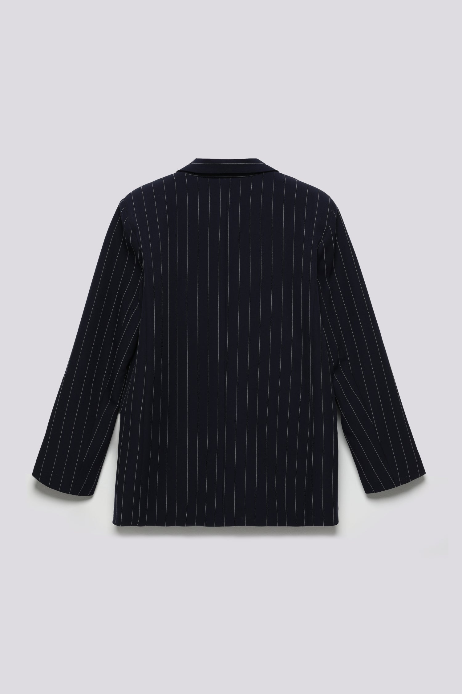 Line Detailed Blazer Jacket Navy