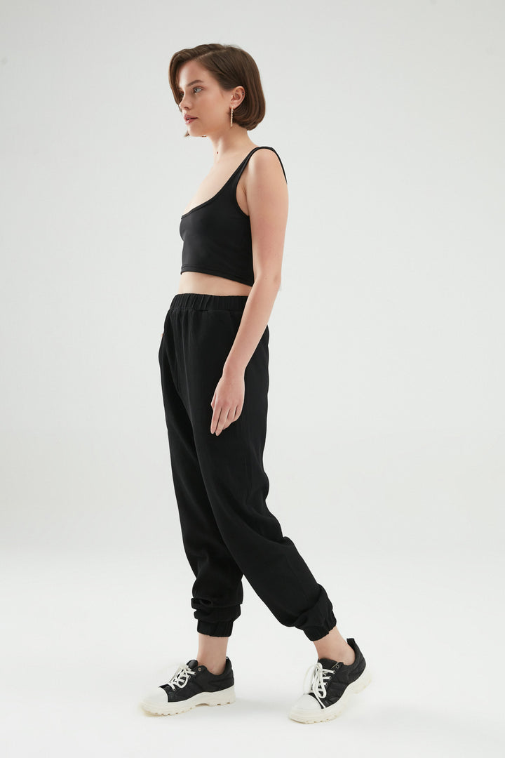 Roving Jogger Pants Black