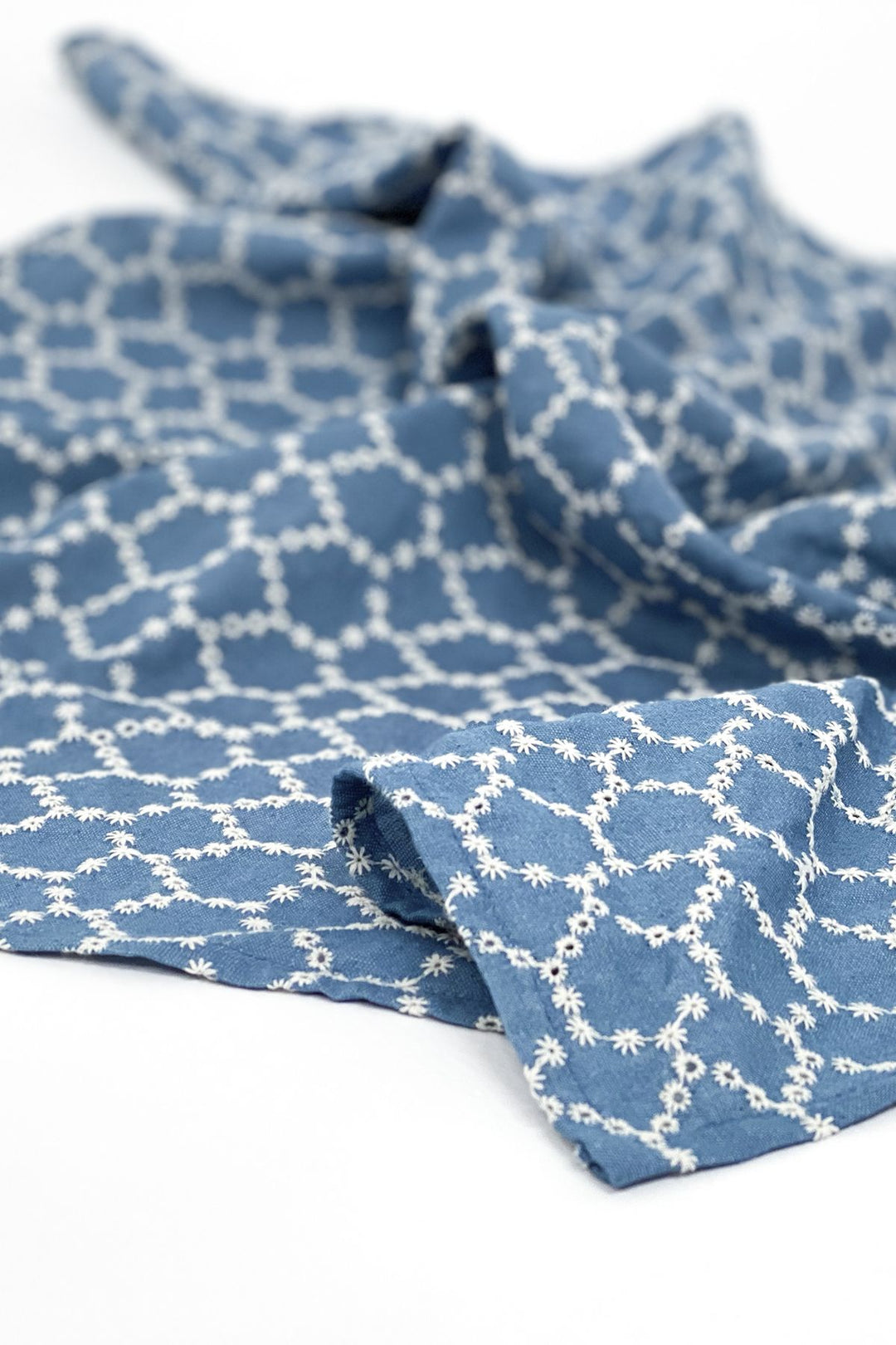 Desenli Bandana Mavi