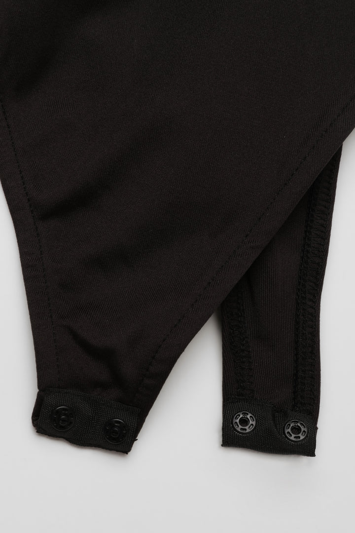 Askılı Bodysuit Siyah