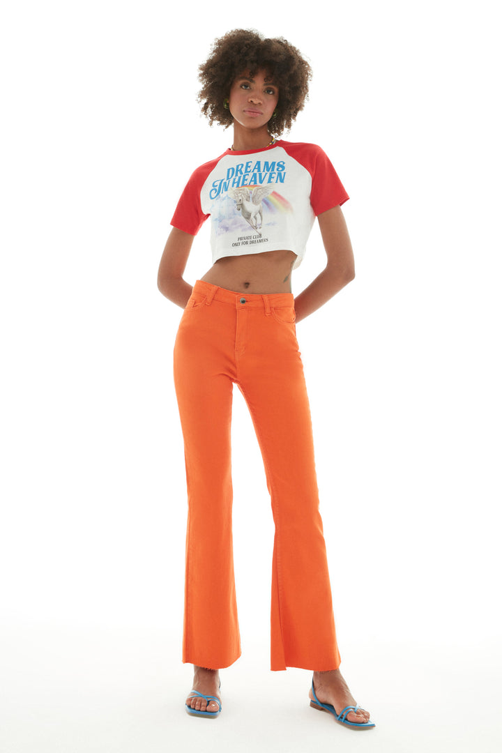 Spanish Leg Jeans Orange