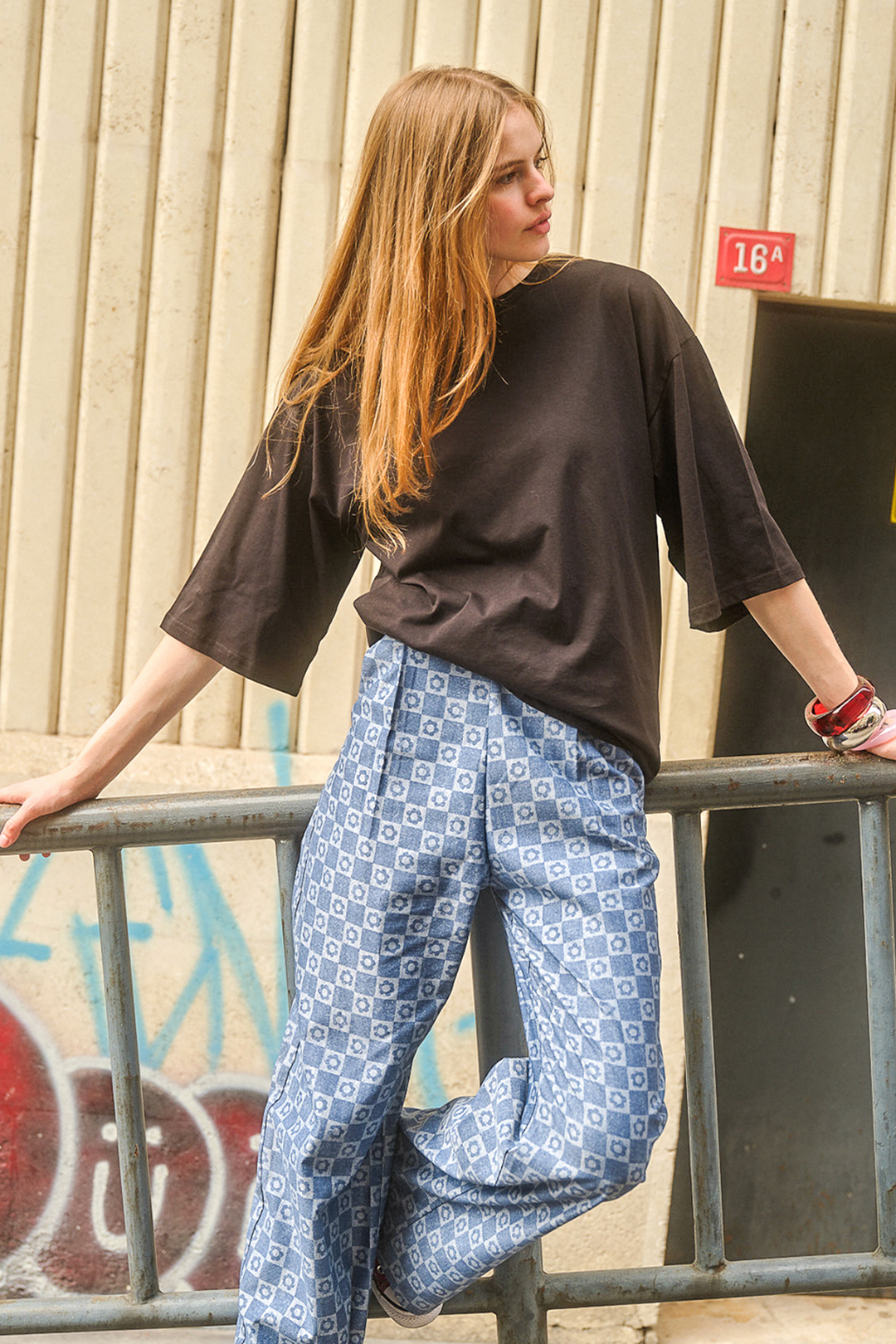 Truvakar Kol Basic Oversize Tişört Siyah
