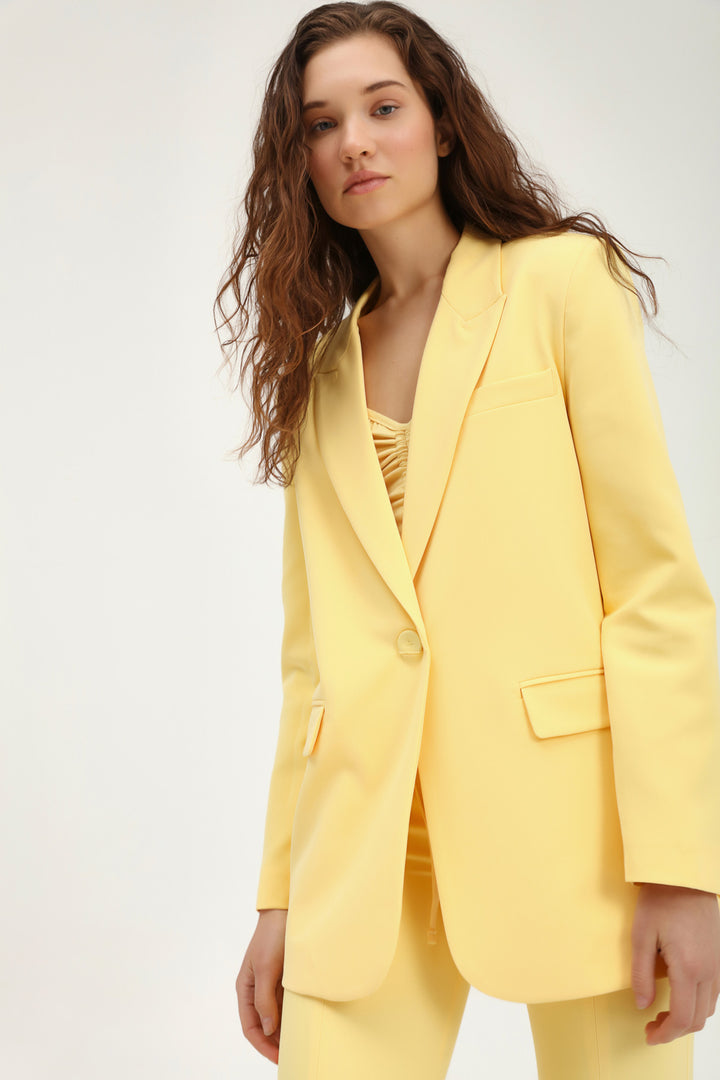 Blazer Jacket Yellow