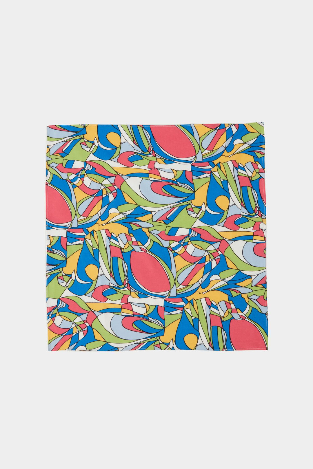 Colorful Patterned Bandana Baby Blue