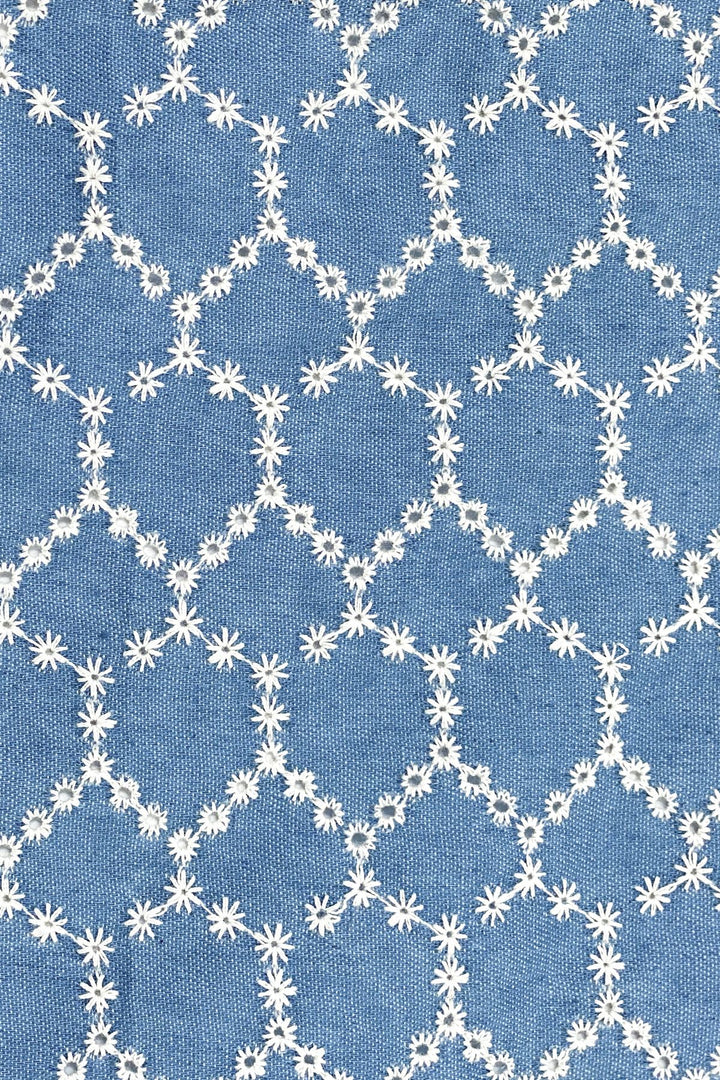 Desenli Bandana Mavi
