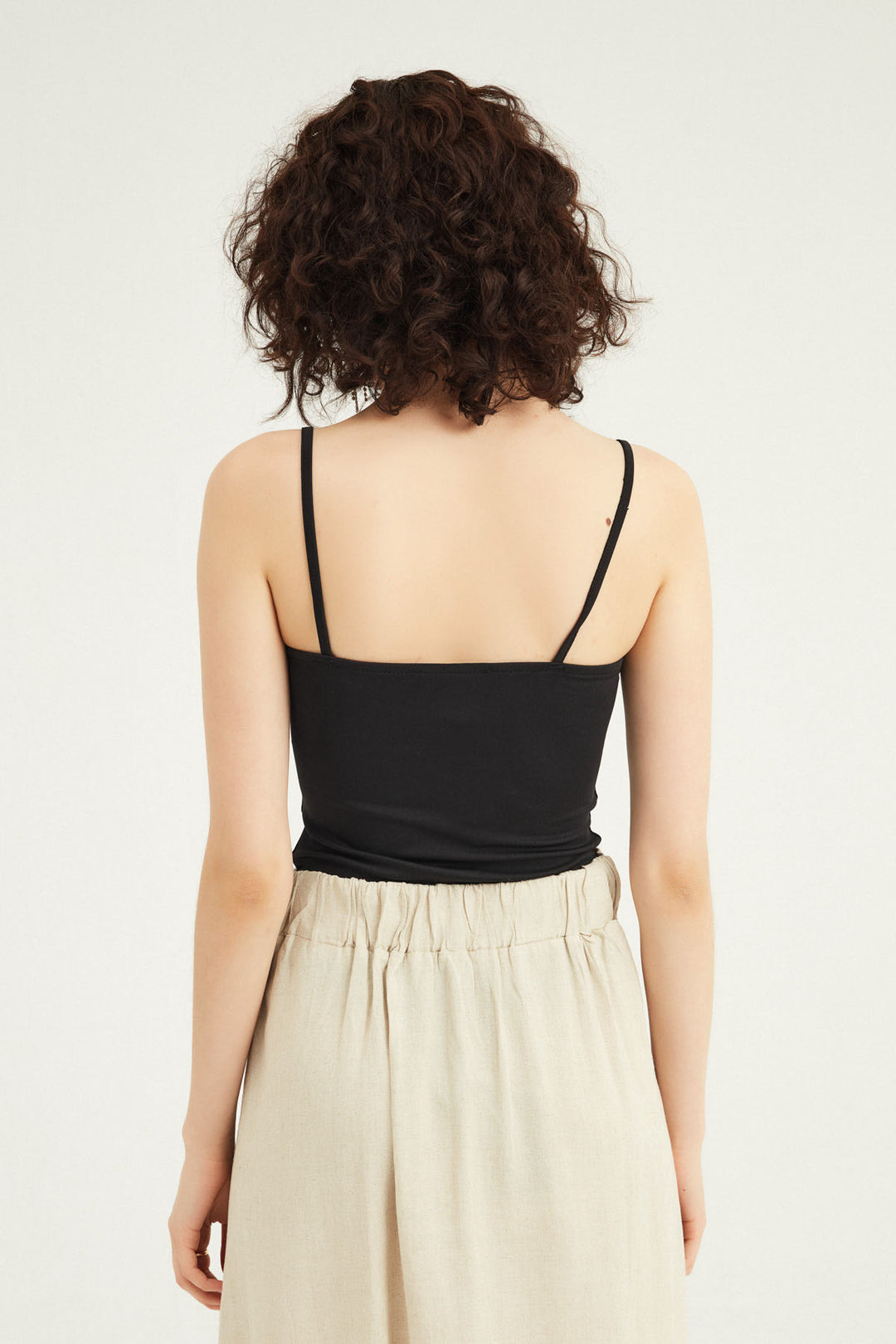 Askılı Bodysuit Siyah