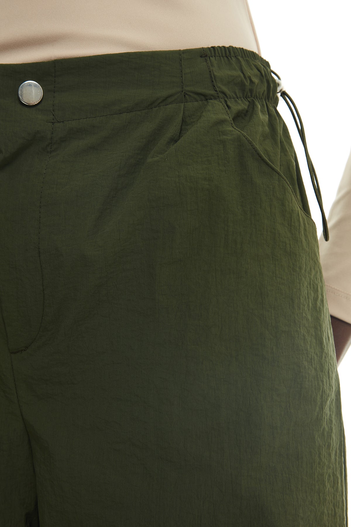 Parachute Jogger Pants Khaki