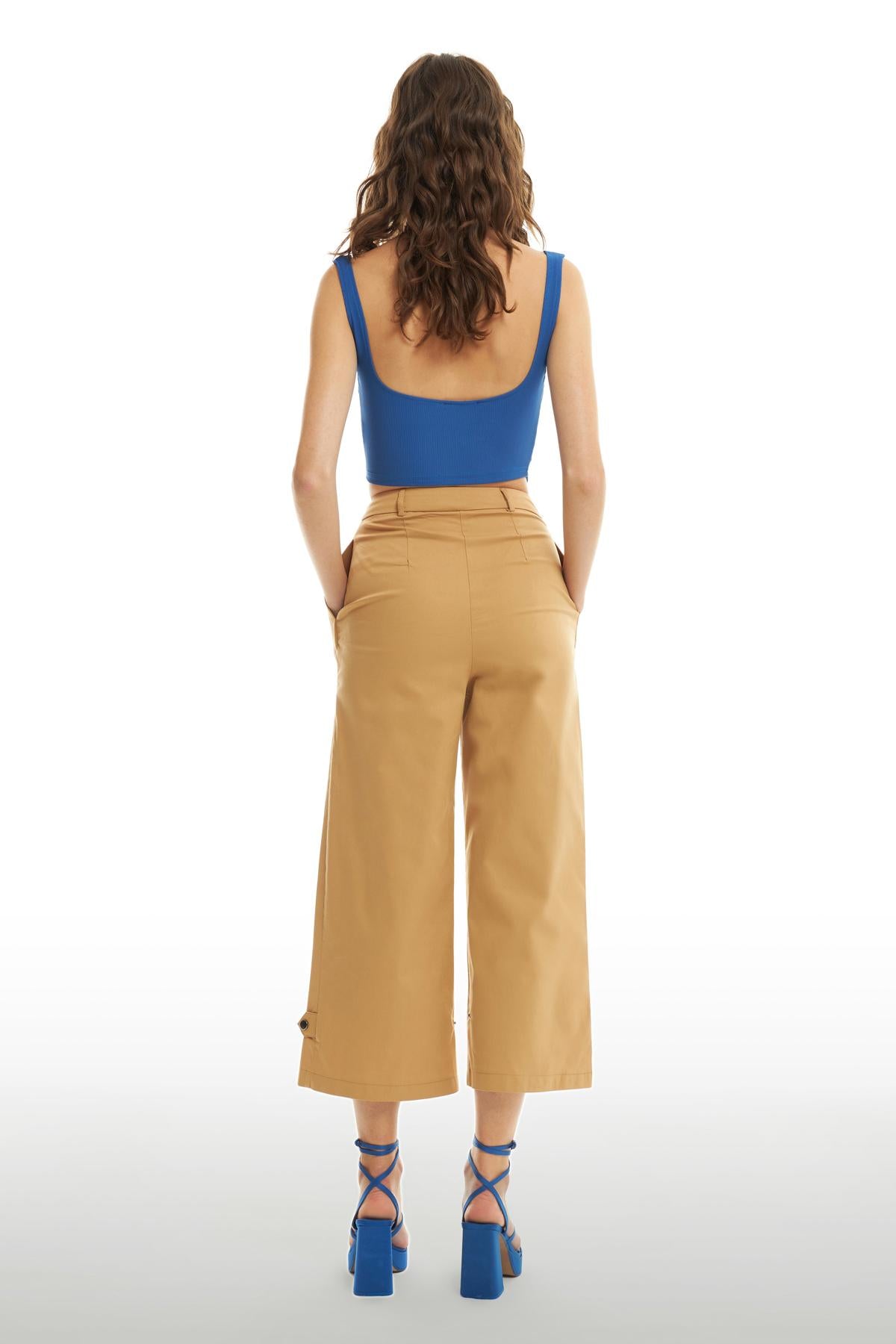 Snap Snap Trousers Camel