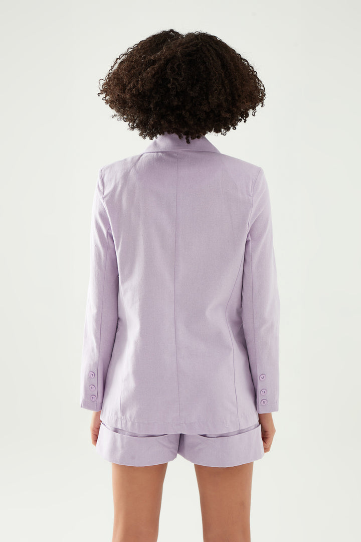 Blazer Jacket Lilac