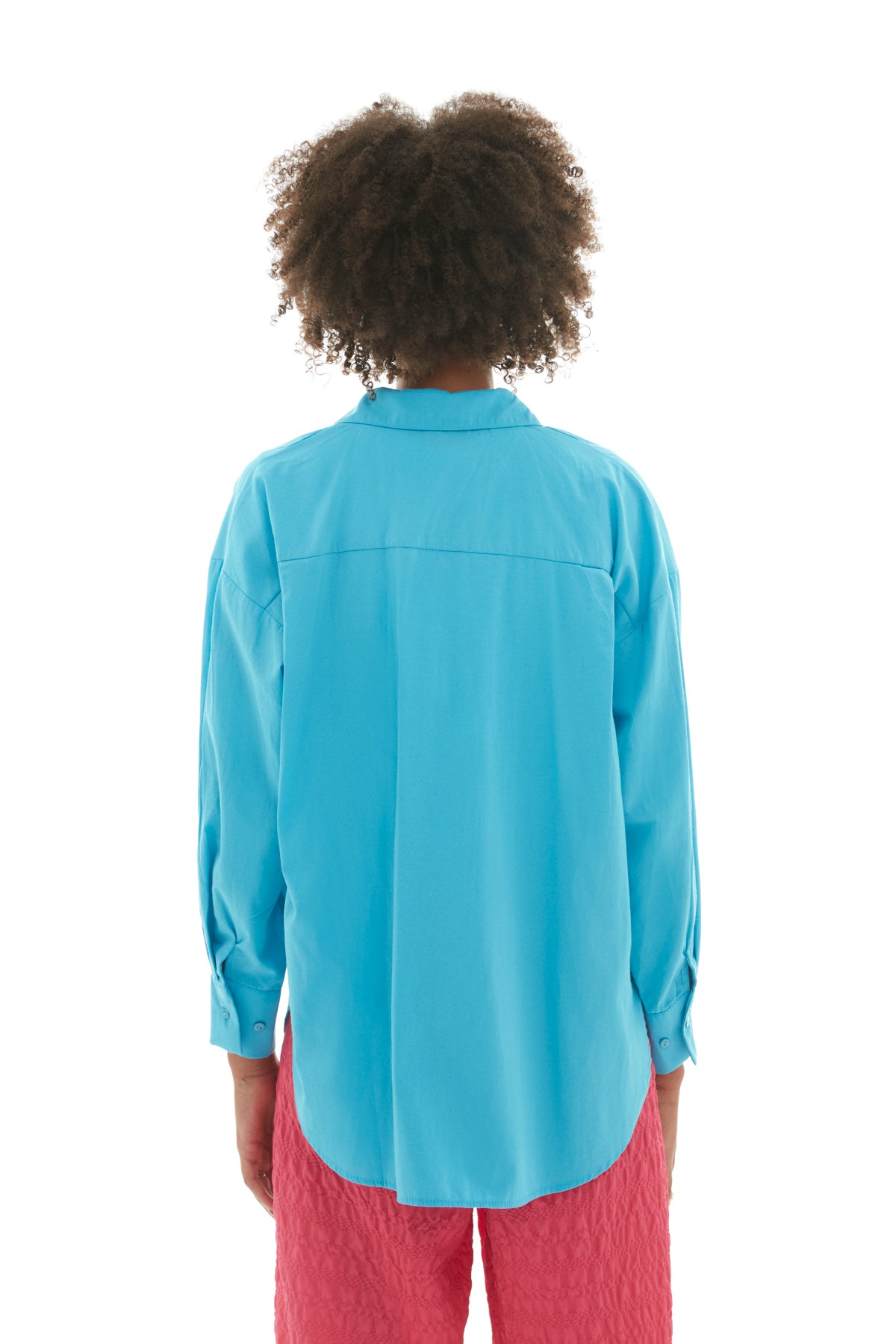 Oversize Shirt Turquoise