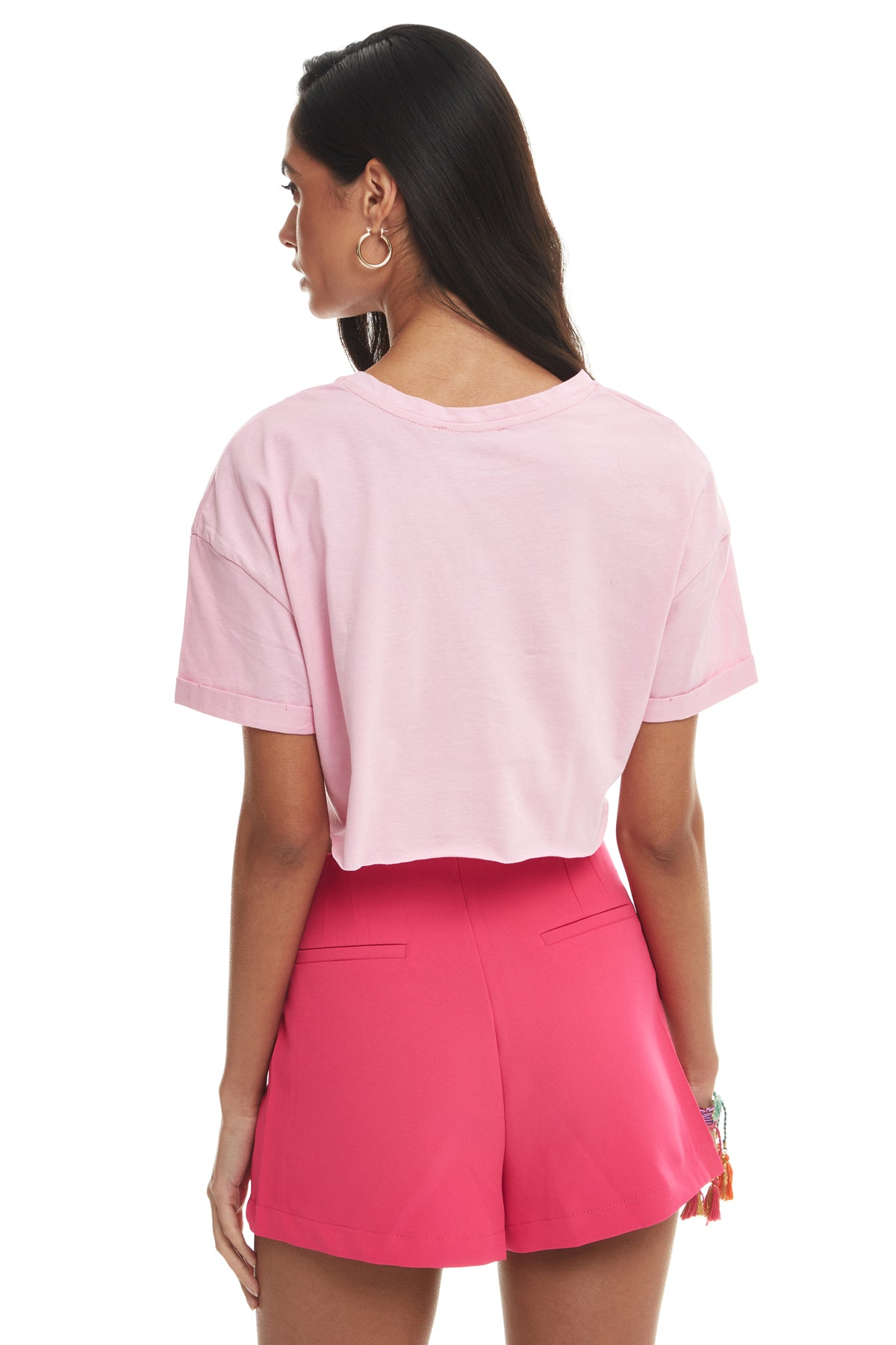 Crop T-Shirt Pink