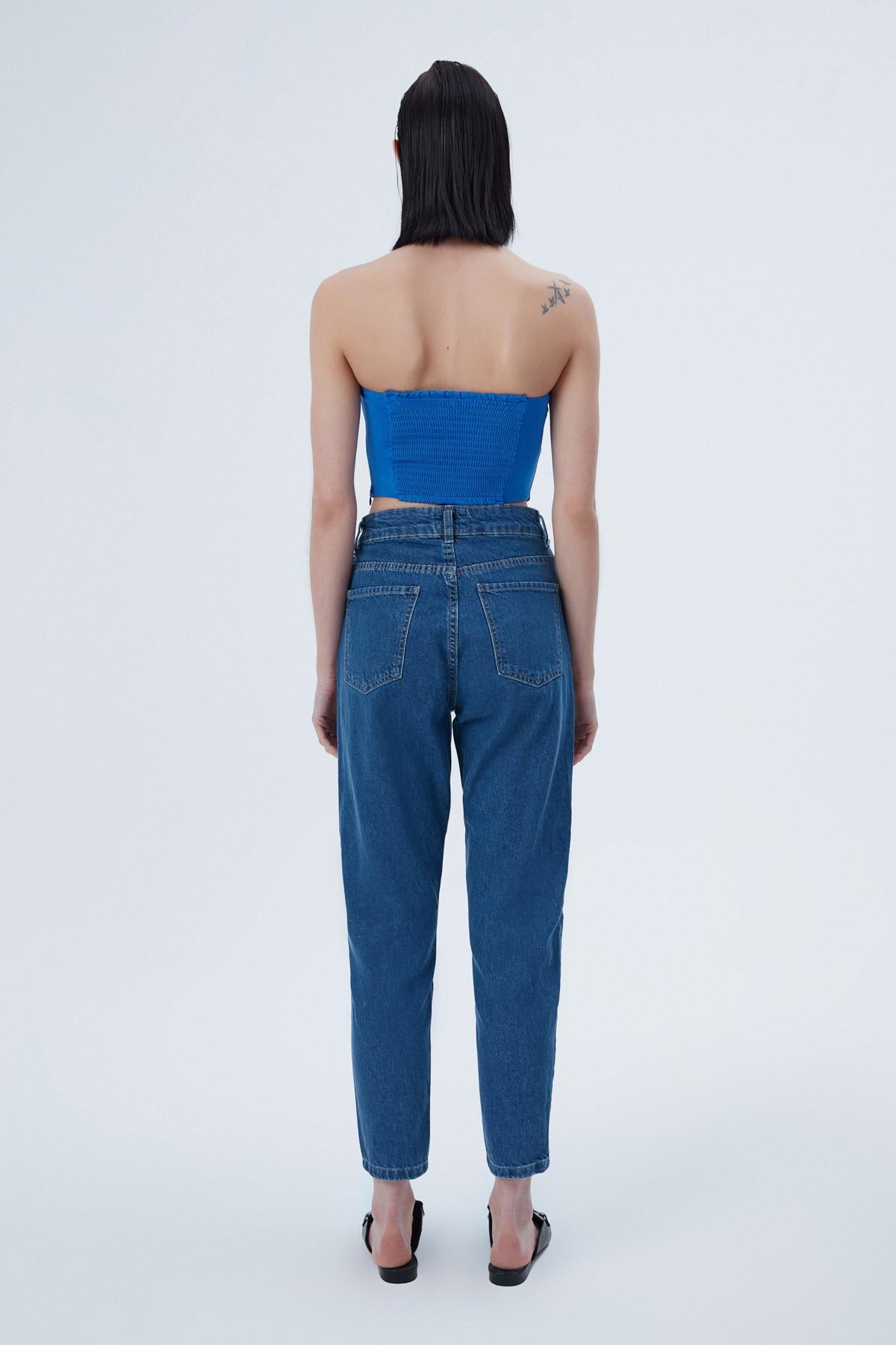 Mom Jeans Blue