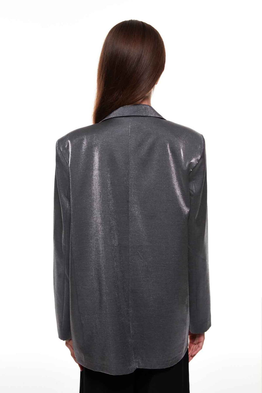 Bright Look Blazer Jacket Gray