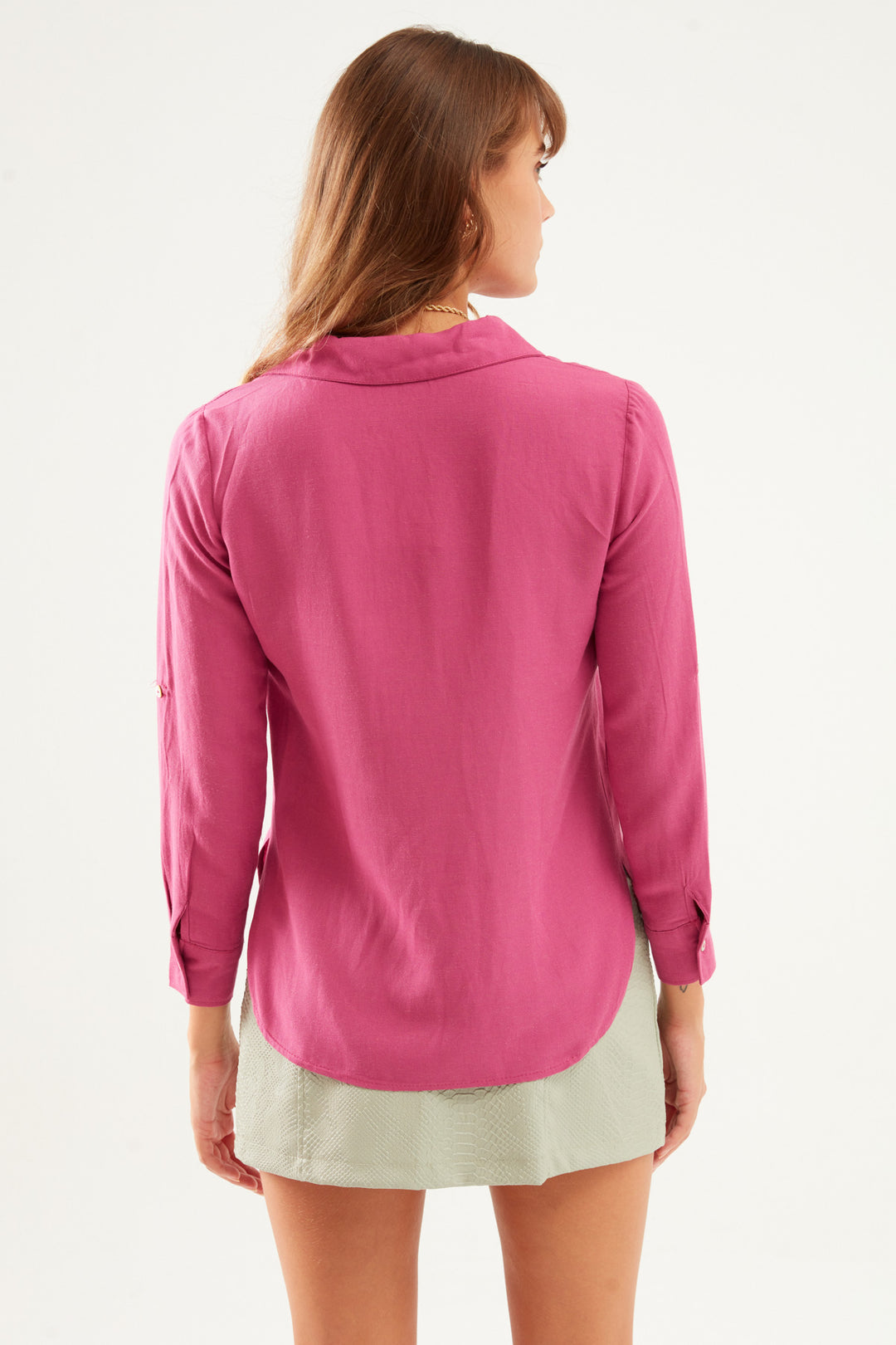 Keten Gömlek Orkide