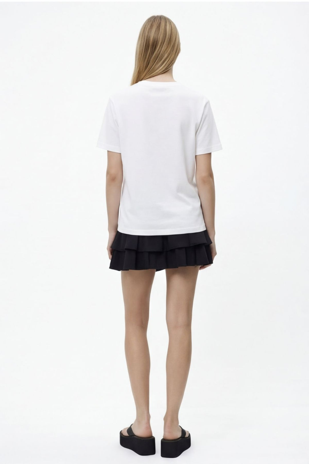 Köpek Figürlü Oversize Tişört Ekru