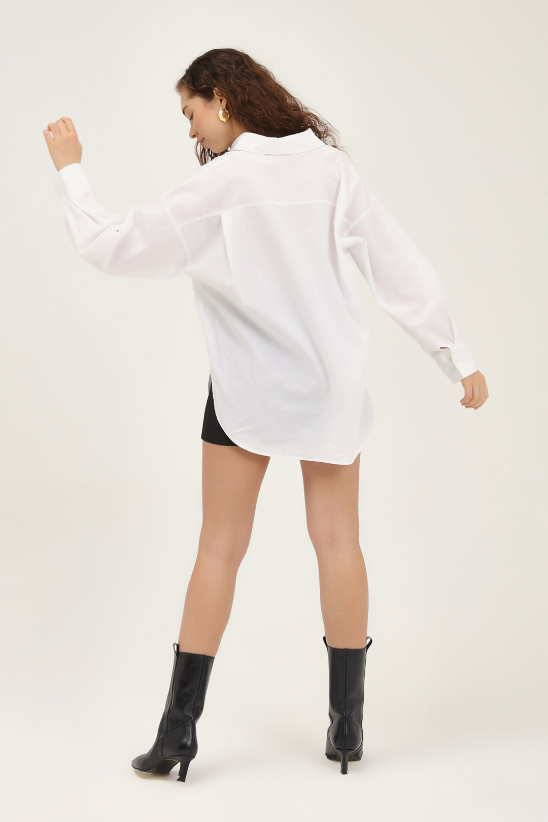 Oversize Basic Shirt White