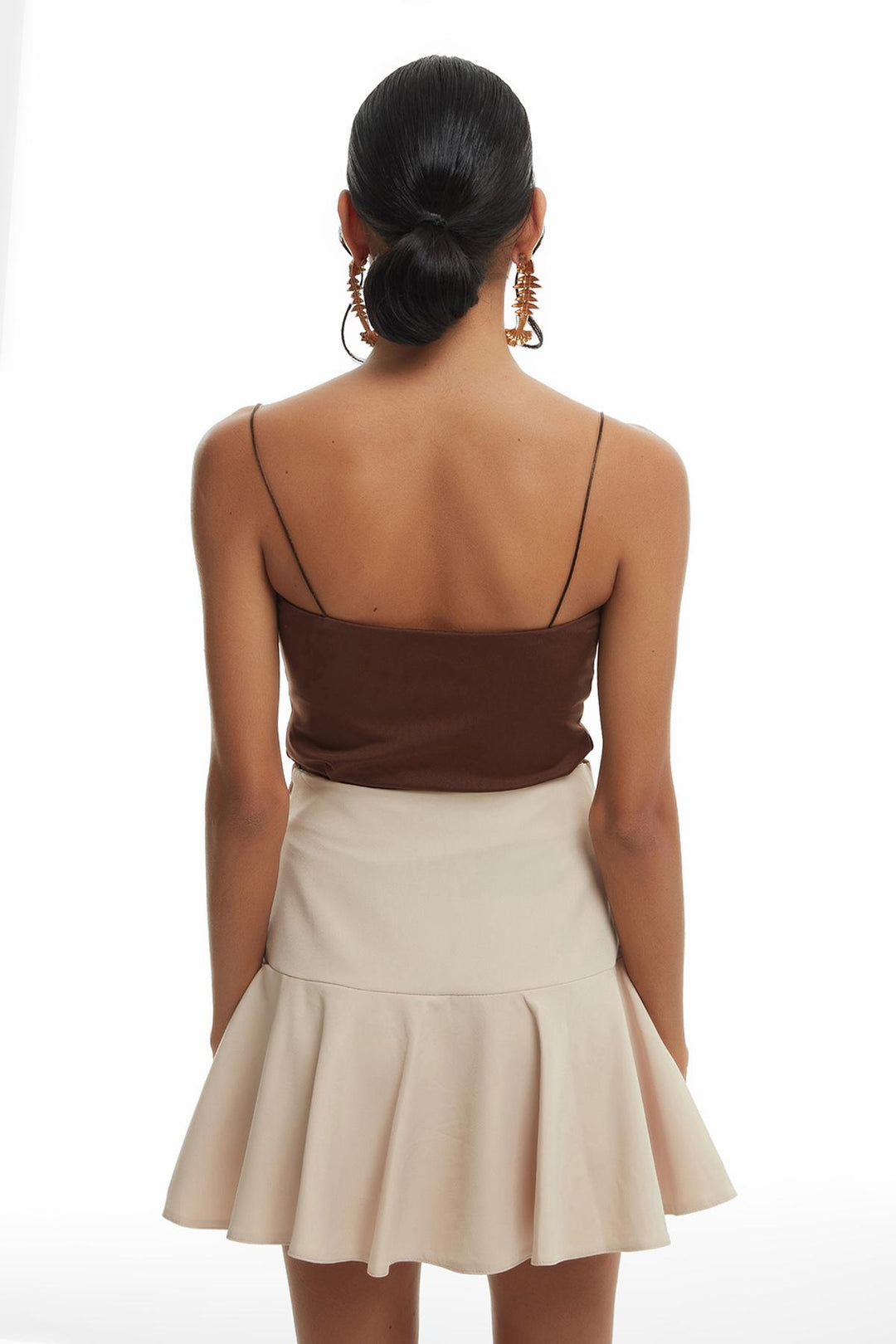 Rope Strap Undershirt Dark Brown