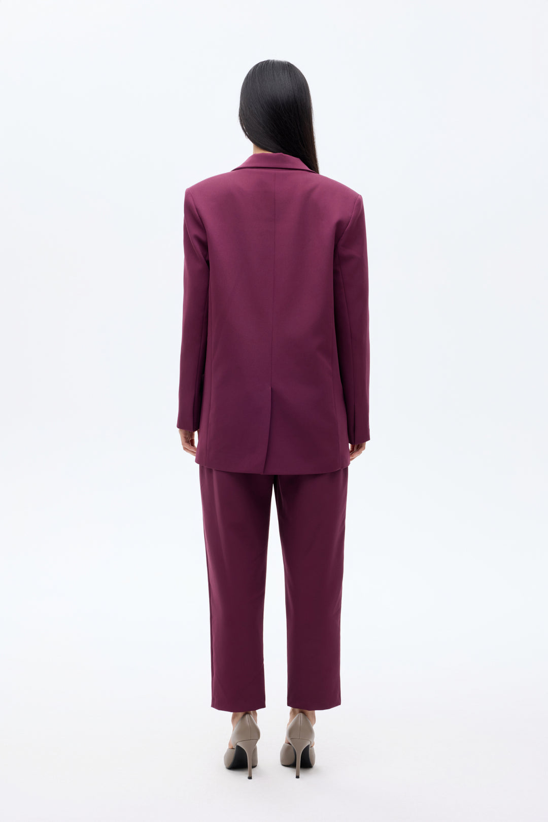 Blazer Ceket Mürdüm