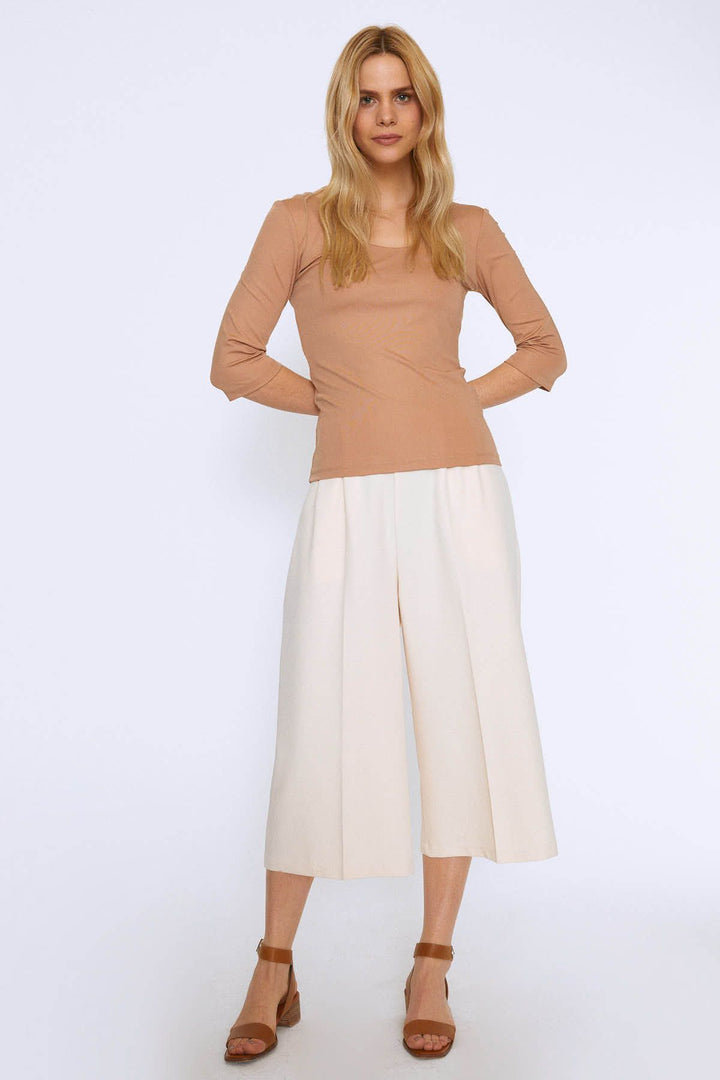 Truvakar Kol Basic Bluz Camel