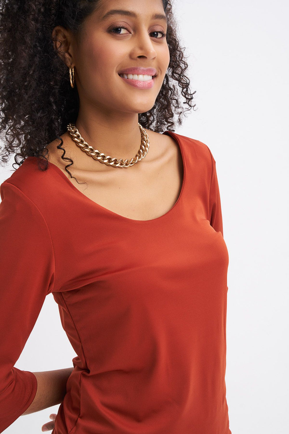 Truvakar Sleeve Basic Blouse Tile