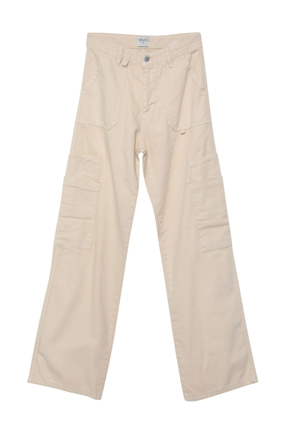 Pocket Detailed Cargo Pants Beige