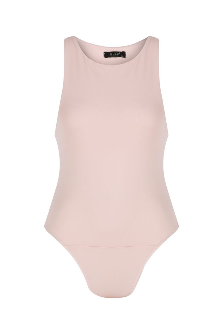 Halter Neck Bodysuit Powder