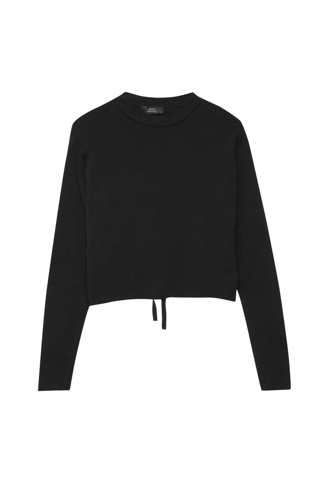 Low Back Knitwear Black