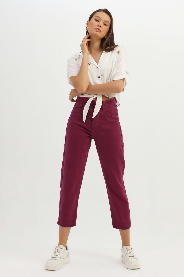 Gabardin Mom Jean Mürdüm