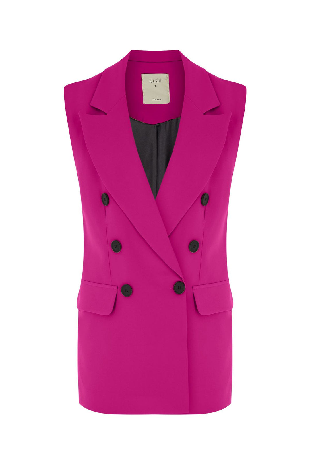 Double Breasted Vest Jacket Orchid