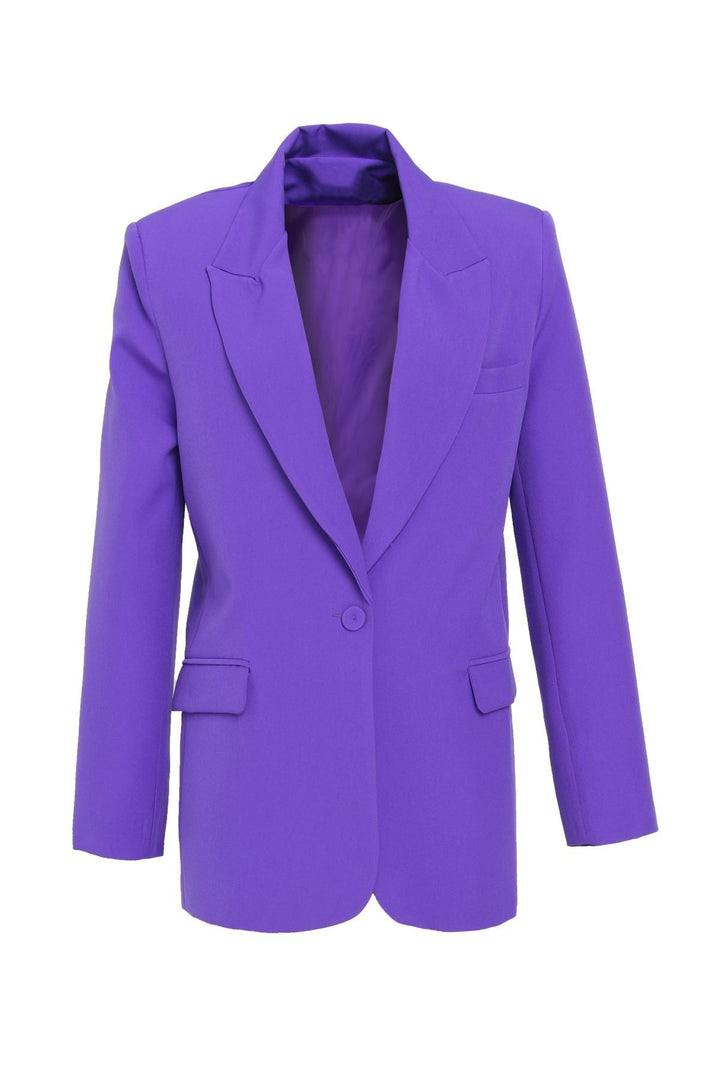 Blazer Jacket Purple