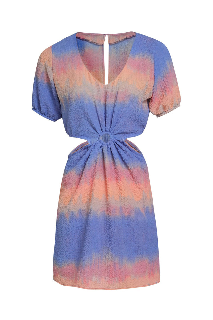 Cut Out Dress Indigo