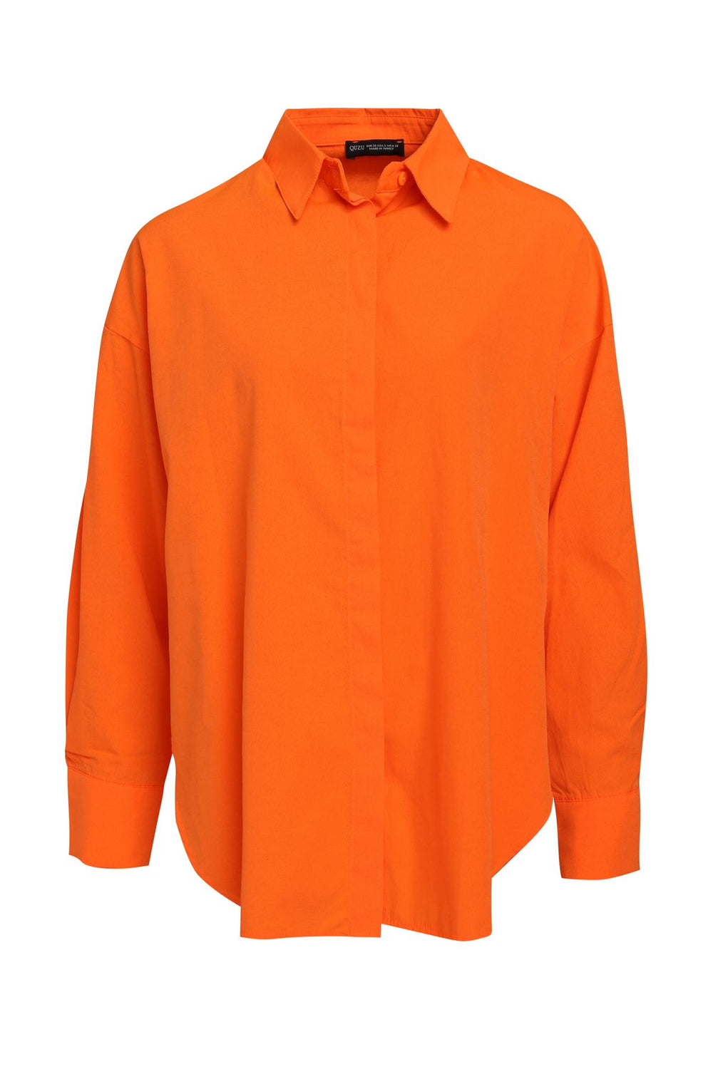 Oversize Shirt Neon Orange