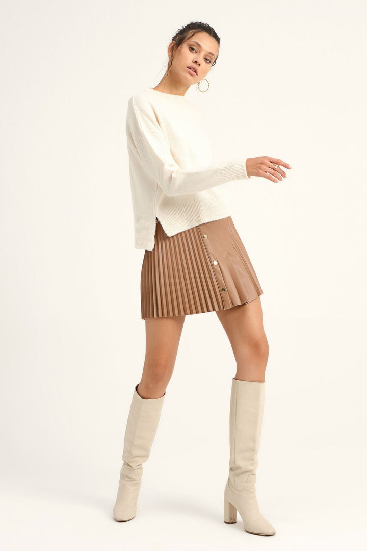 Crew Neck Sweater Ecru