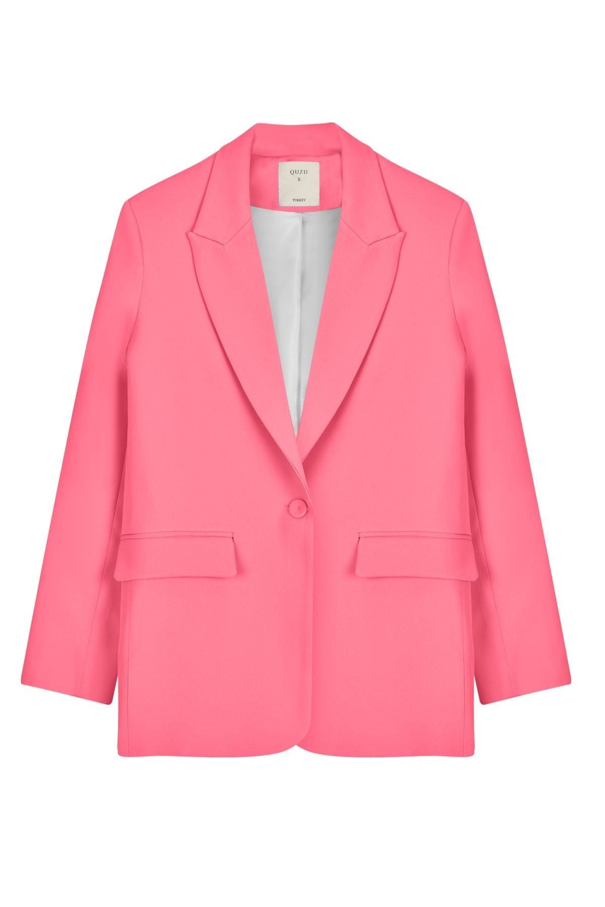 Blazer Jacket Neon Pink