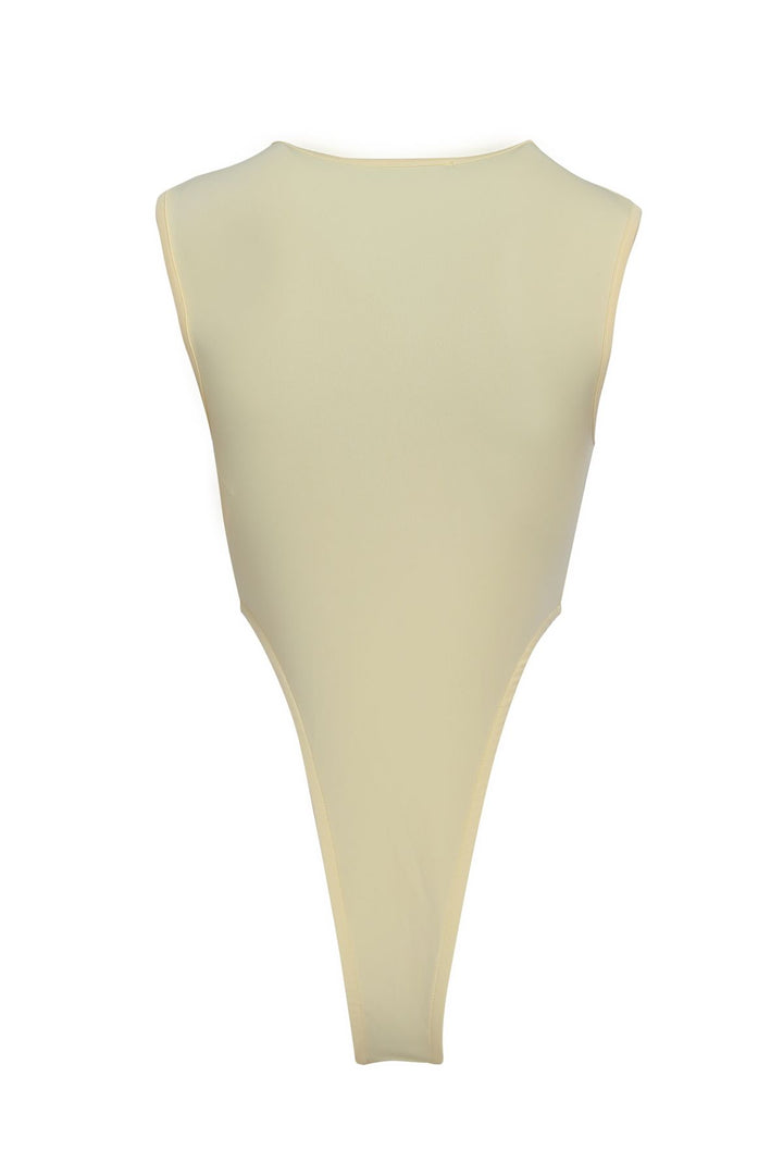 Sleeveless Bodysuit Yellow