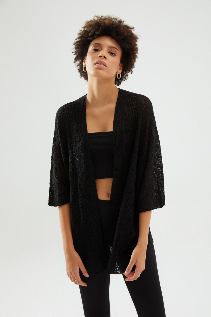 Shabby Knitwear Cardigan Black