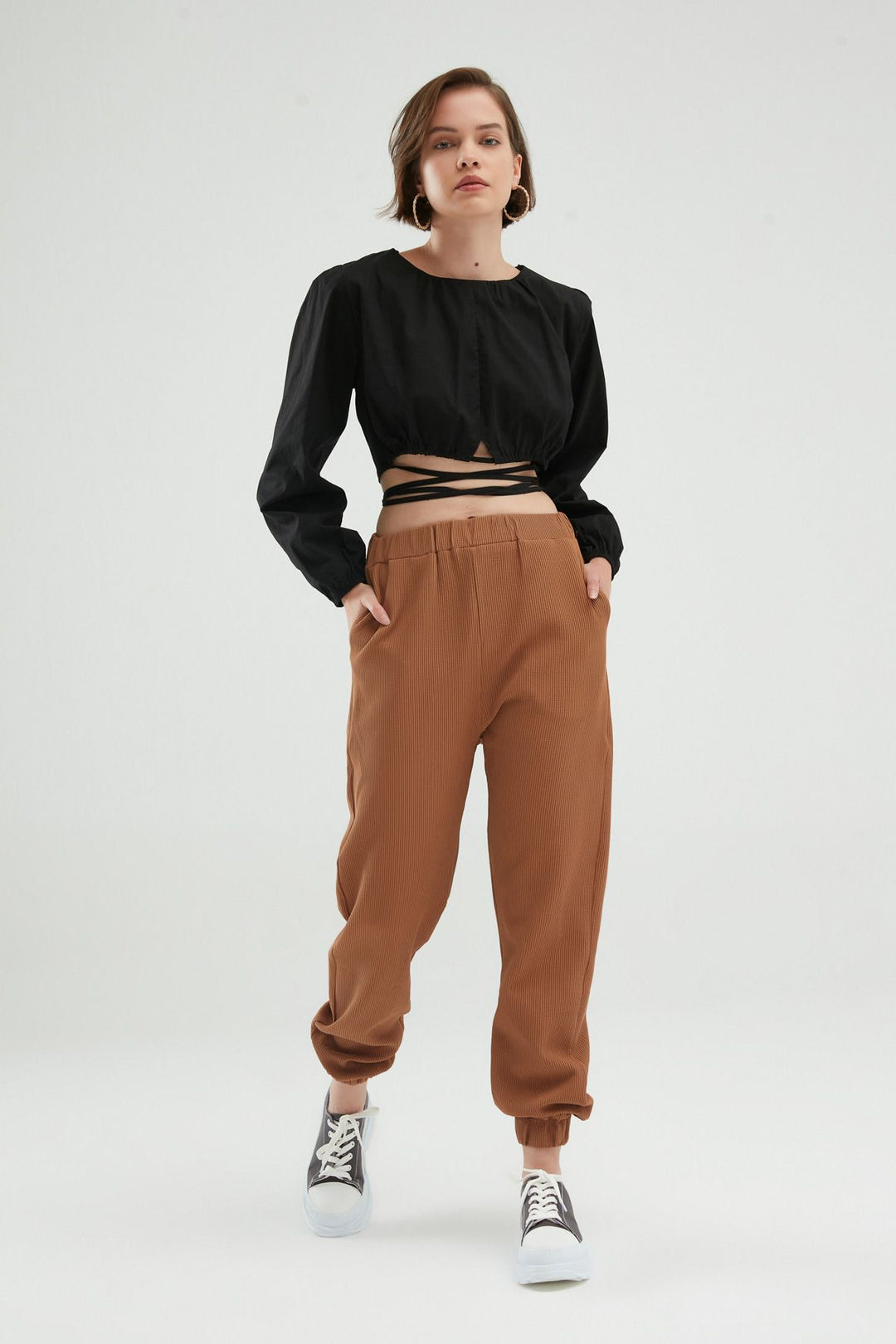 Roving Jogger Pants Brown