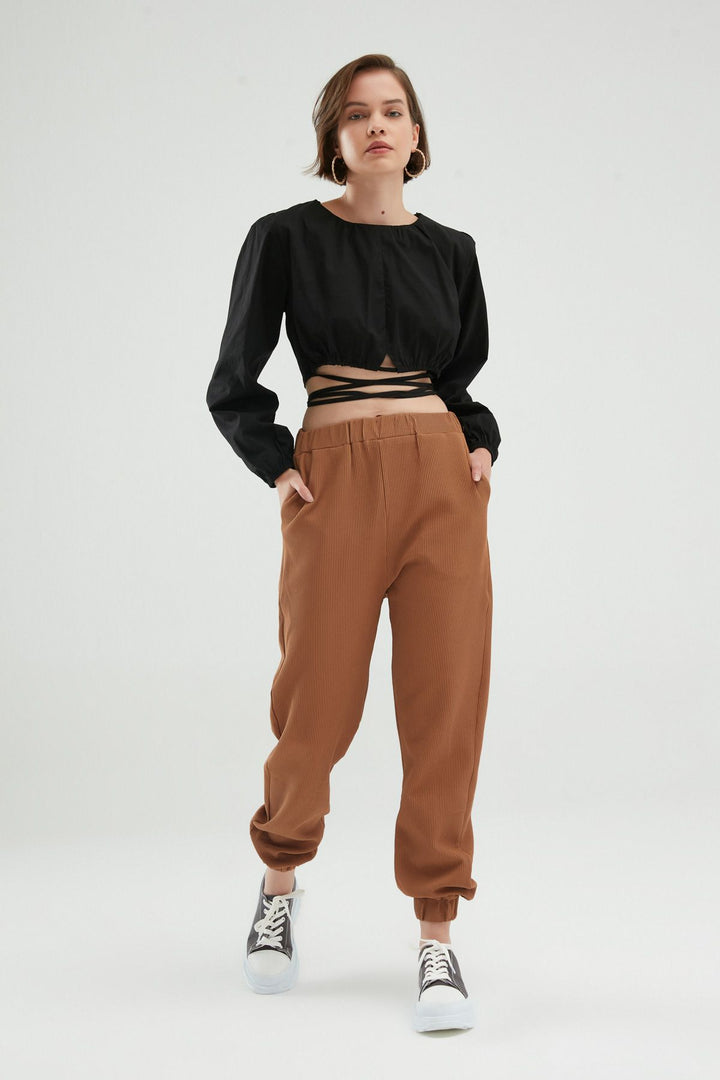 Roving Jogger Pants Brown