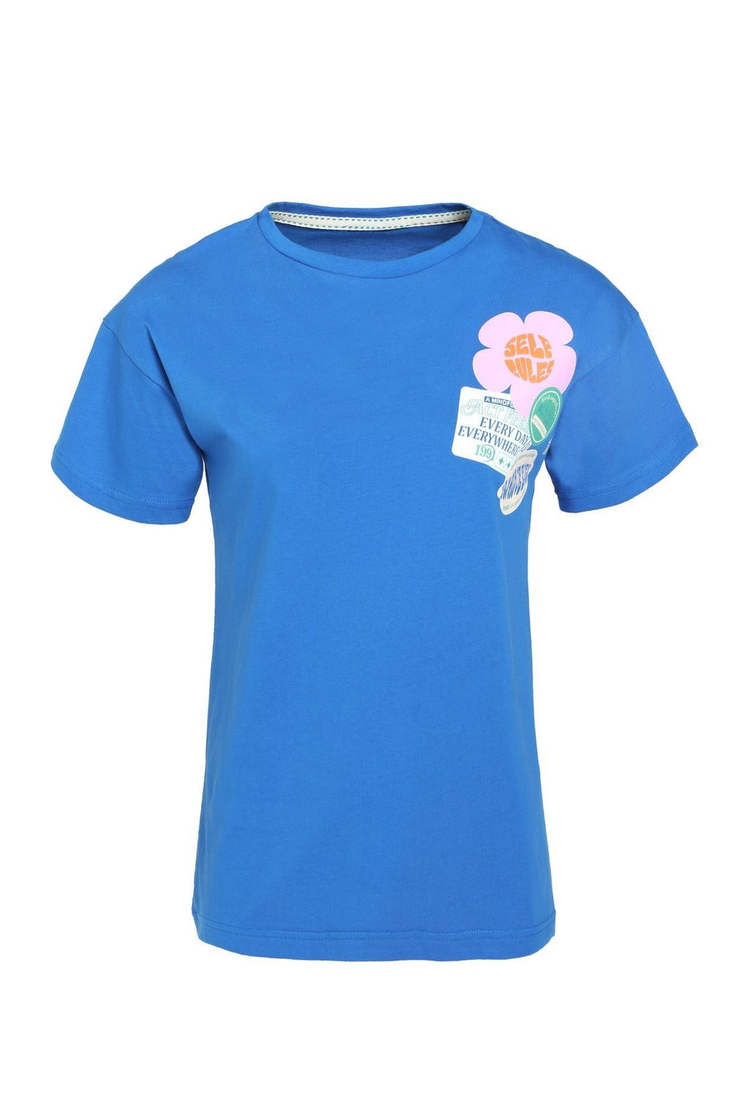 Print Detailed T-Shirt Sax