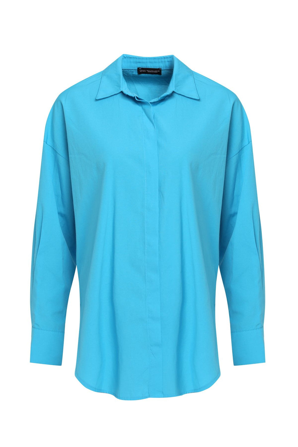 Oversize Shirt Turquoise