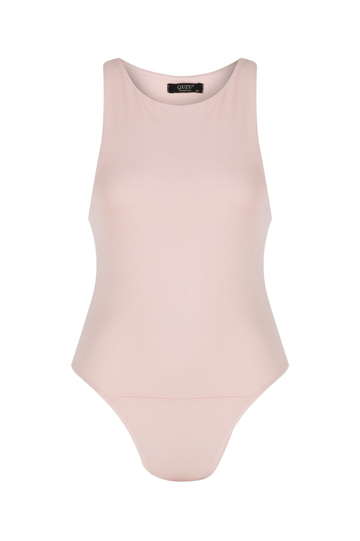 Halter Neck Bodysuit Powder