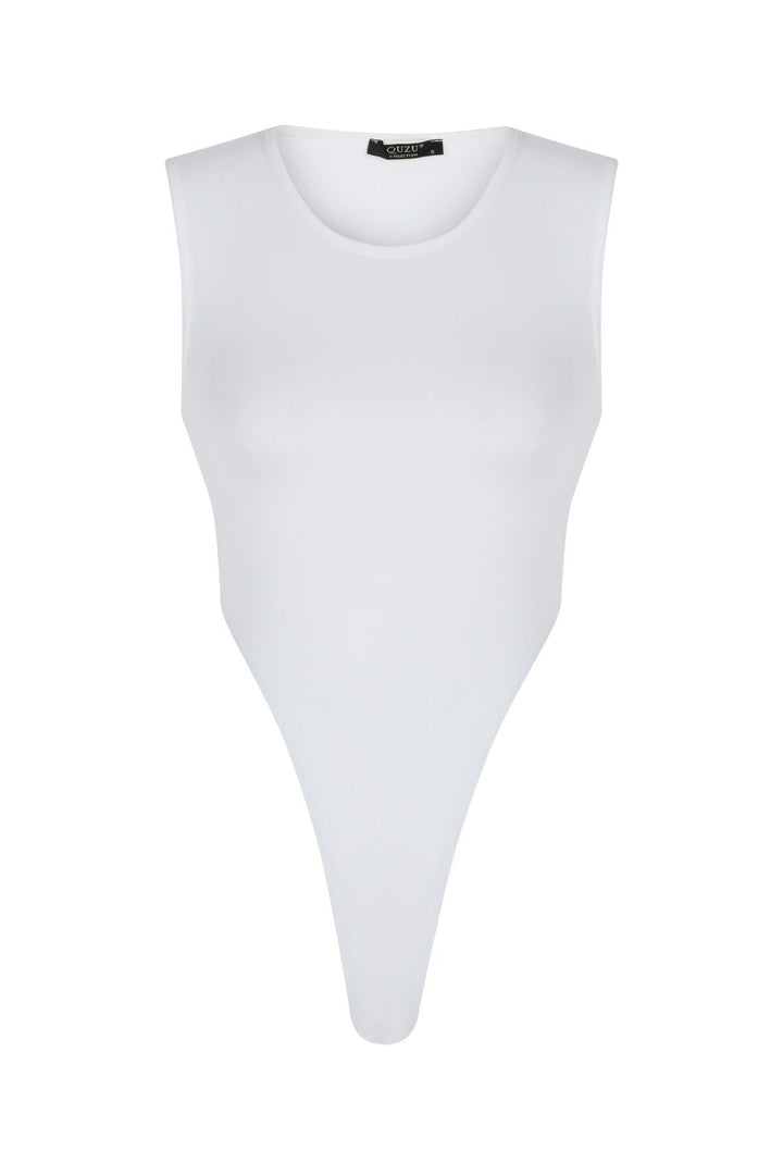 Sleeveless Bodysuit Ecru