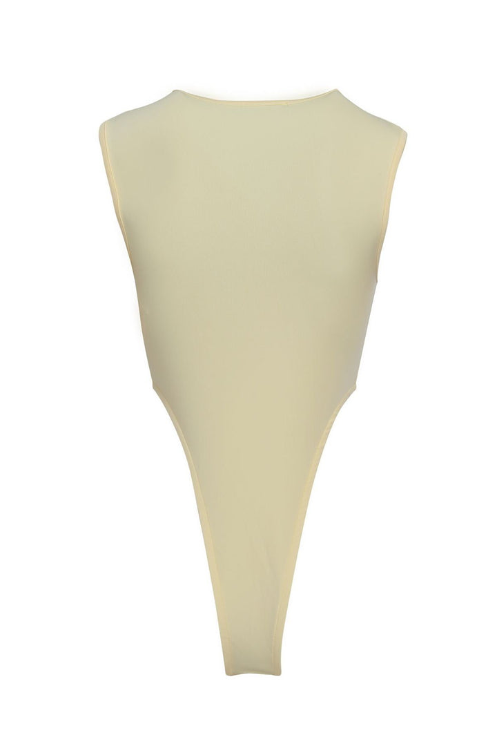 Sleeveless Bodysuit Yellow