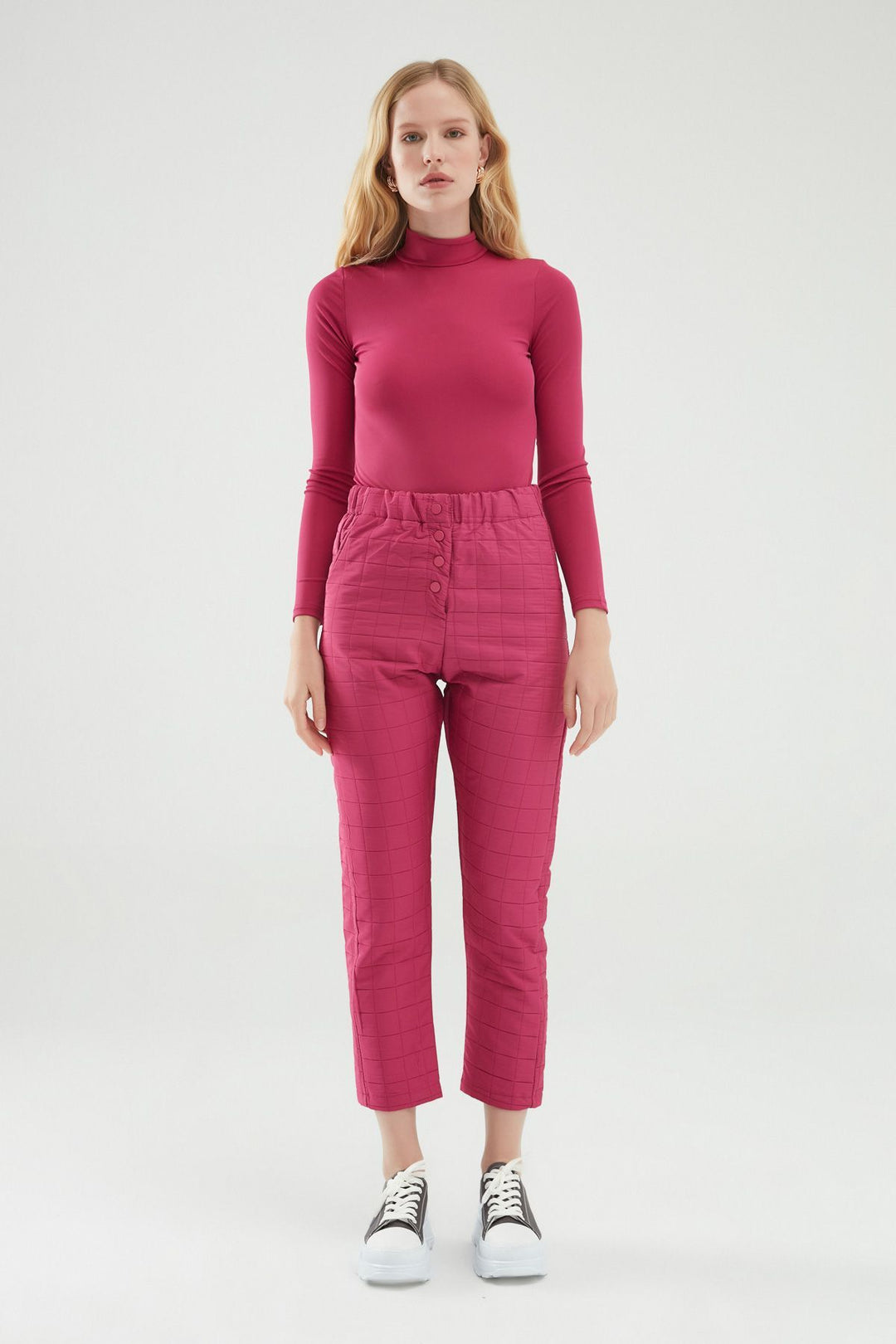 Turtleneck Bodysuit Orchid