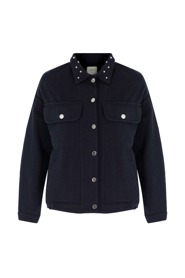 Trok Accessory Denim Jacket Black