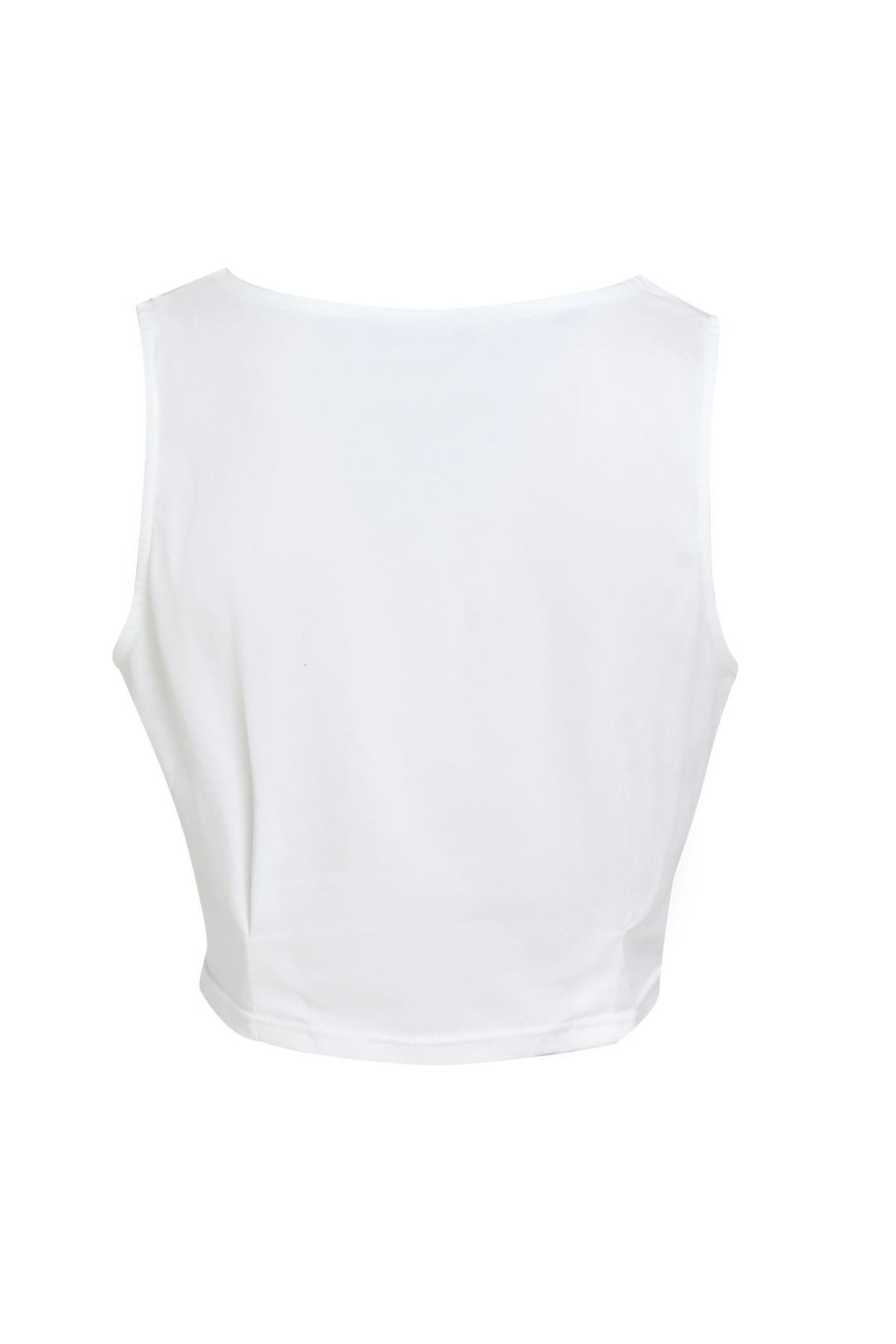 Omuzları Büzgülü Tişört Beyaz