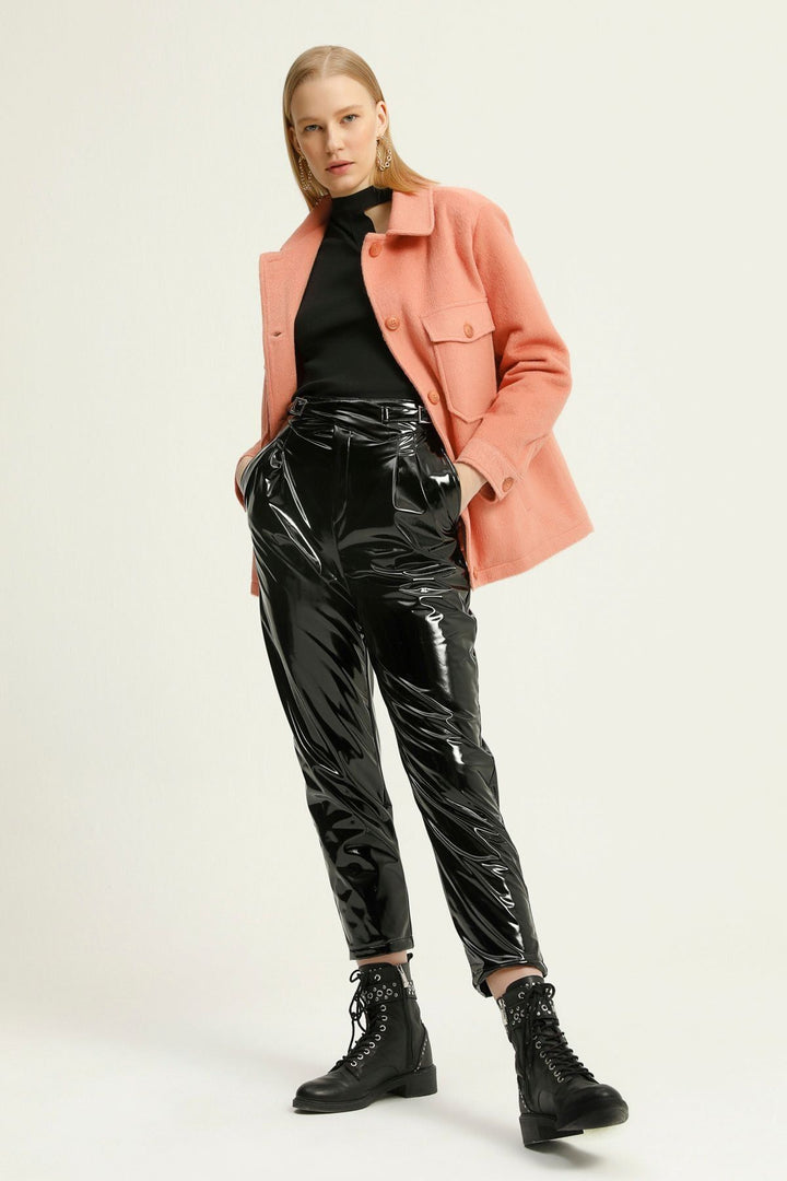 Big Pocket Coat Pink