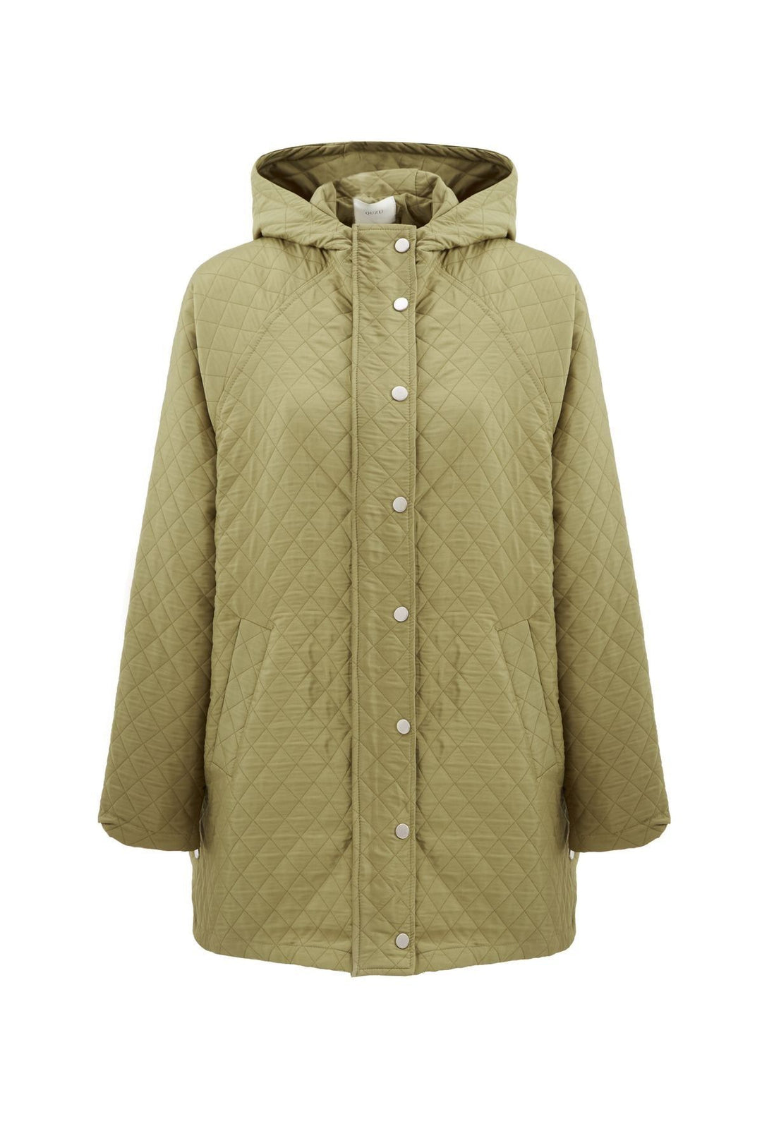 Oversize Kapitone Mont Haki